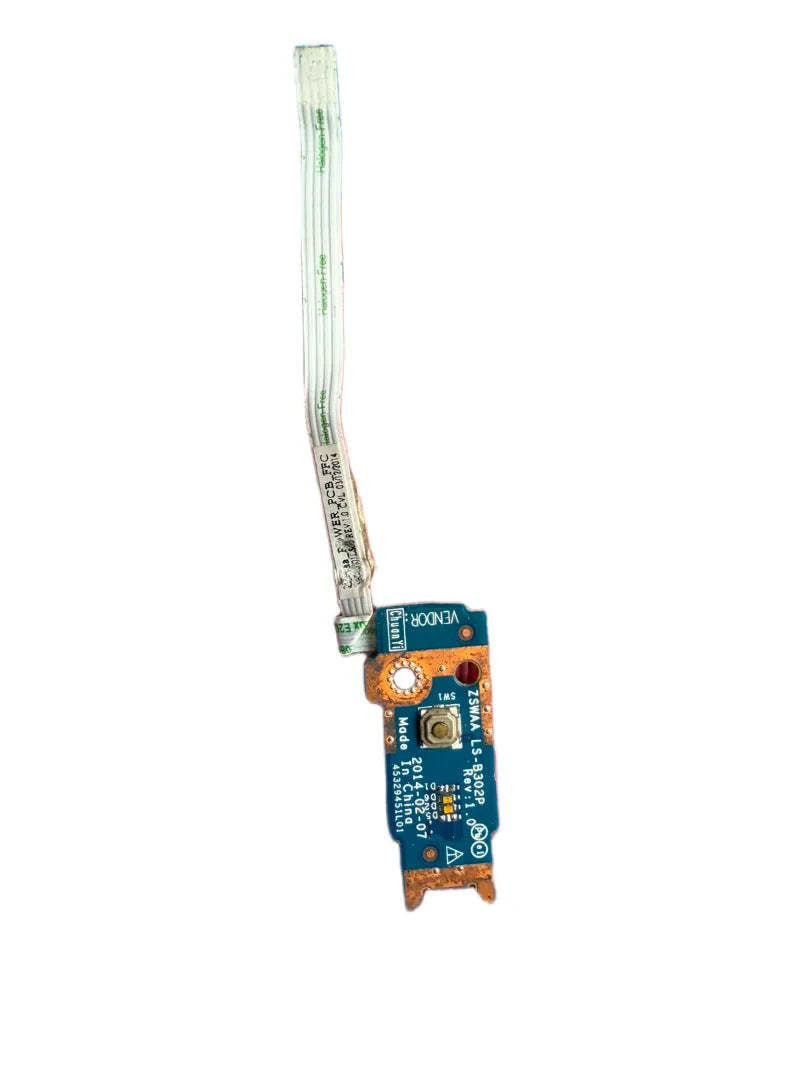 Original Power Button Switch Board with Cable for Toshiba Satellite C55 C55-A C55D C55D-A C50 C50-A C50D C50D-A LS-302P