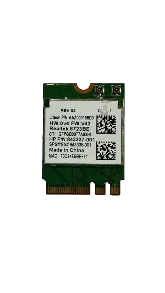 Genuine OEM HP 240 G5 / 245 G5 / 255 / 14-AM / 15-AY / 15-BA Wireless Card