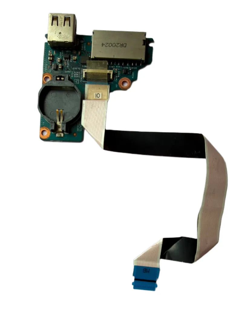 Dell Latitude 3400 USB SD Card Reader IO Board with Cable G6V2T 0G6V2T Replacement
