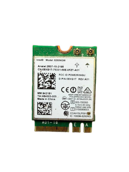Genuine Wireless WLAN WiFi Card for Dell Latitude E7470 E5470 and E7460 Laptops 08XG1T