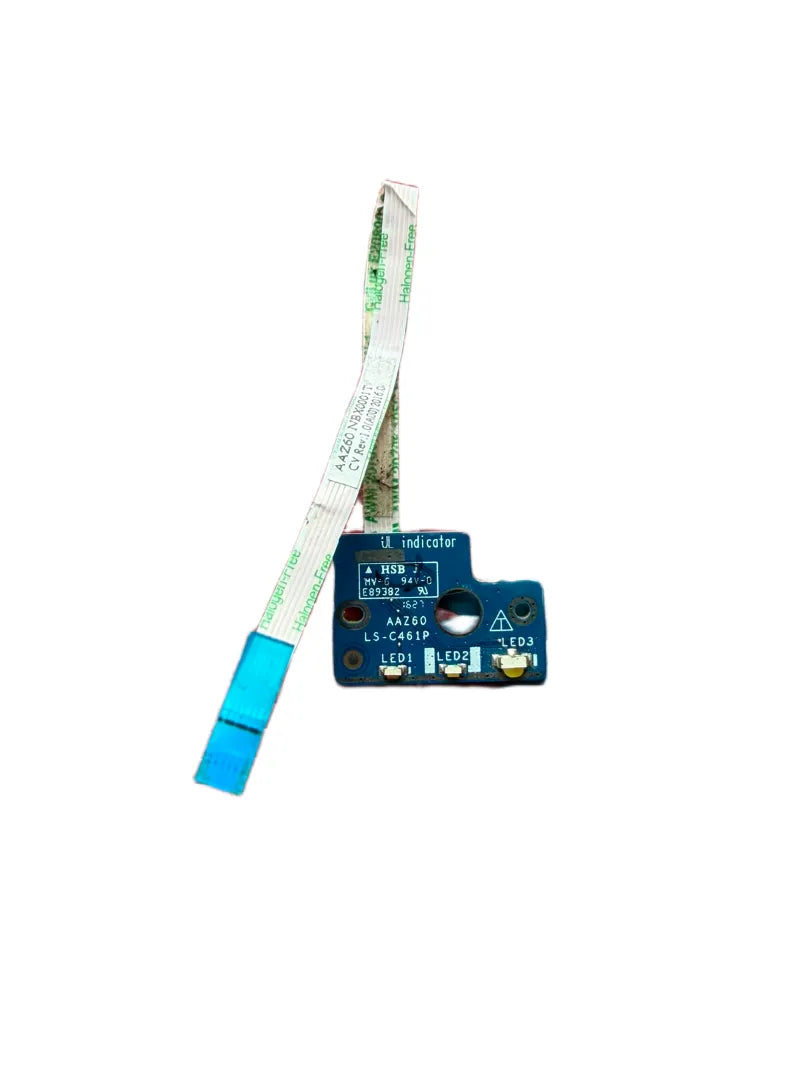OEM Indicator Board with Cable for Dell Latitude E7470 and 7470 Laptops NBX0001TM00