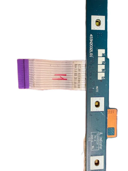 HP EliteBook 8440P Switch Cover LED Board With Cable 594095-001 LS-4907P