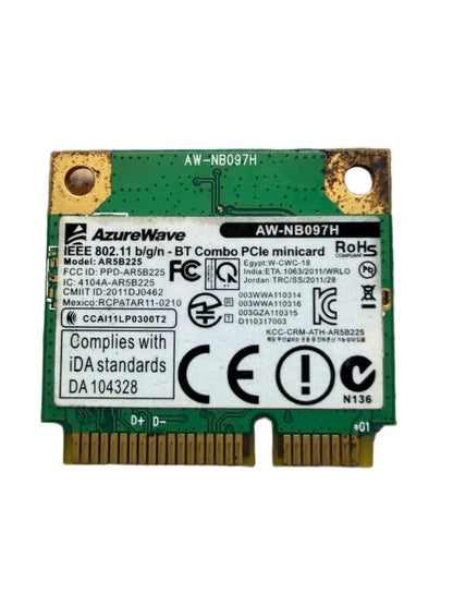 ASUS K55VD WiFi Wireless Card Atheros AR5B225 WLAN Adapter