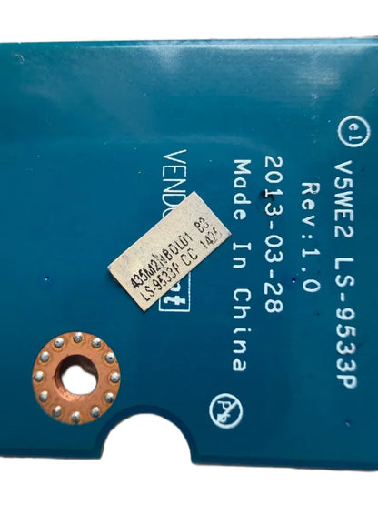 Acer Aspire E1-510 E1-532 E1-570 E1-572 Battery Connection Board V5WE2 LS-9533P