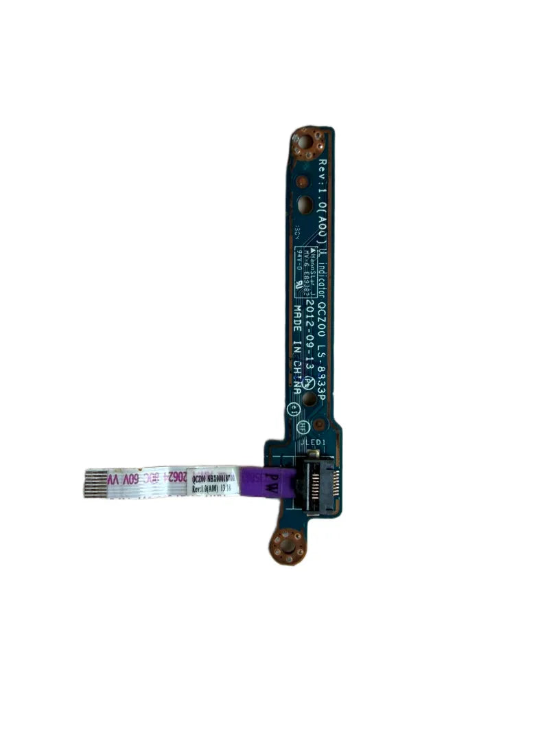 Original Dell Latitude 6430u E6430U Power Button Indicator Board Replacement