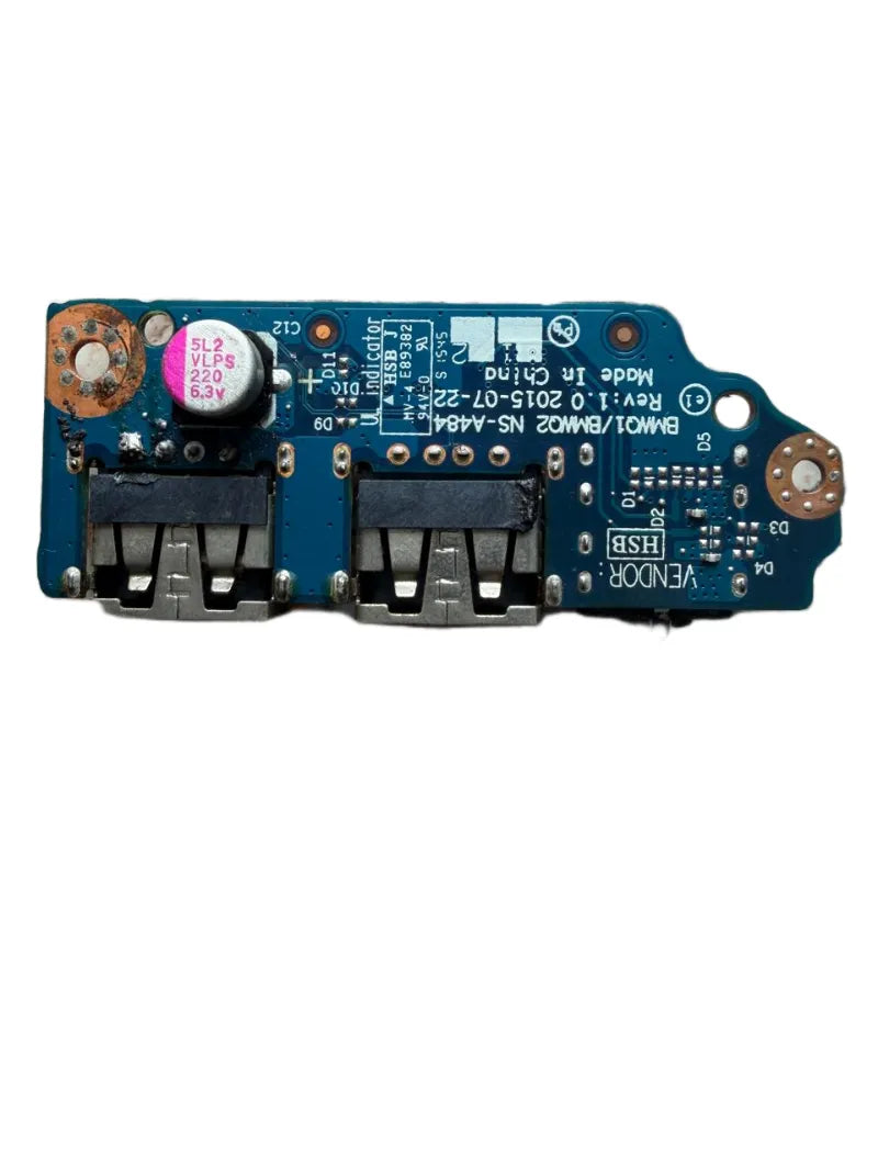USB Audio IO Board Module for Lenovo IdeaPad 300-15ISK - PN: NS-A484