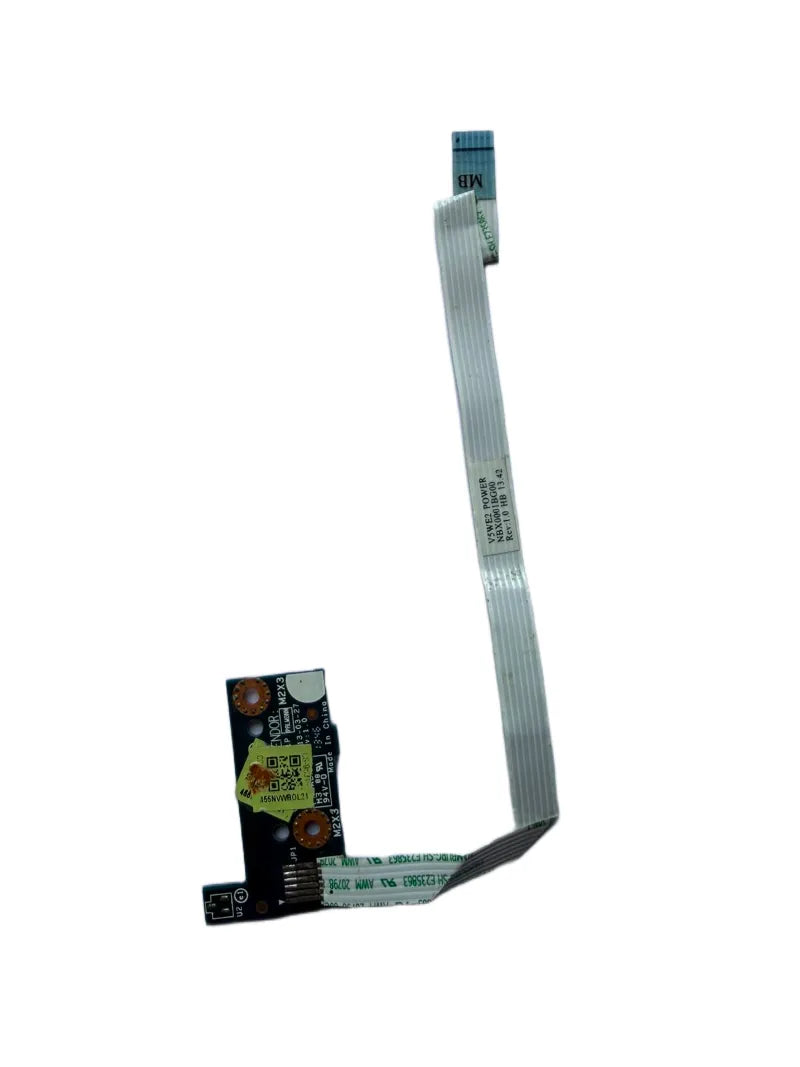 Acer Aspire E1-570 Power Button Board with Ribbon Cable – OEM Laptop Power Switch Board Replacement