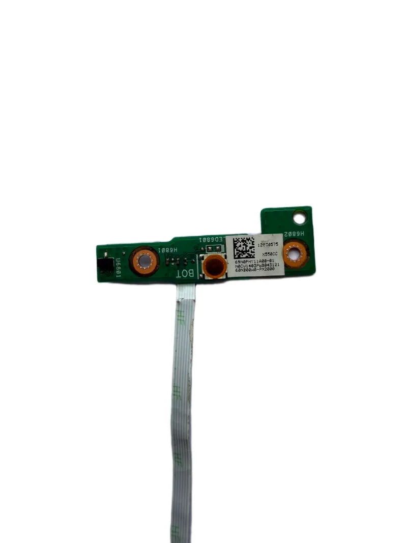 Asus X550C Power Button Board with Flex Cable Replacement | Compatible with X550CA, X550CC, X550CL, X550VB, X550VC