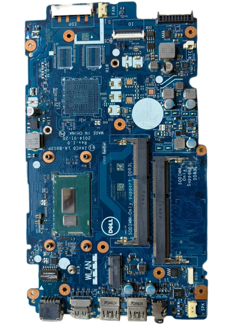 Dell Inspiron 5547 Motherboard with Intel Core i5 4th Gen Processor LA-B012P Replacement
