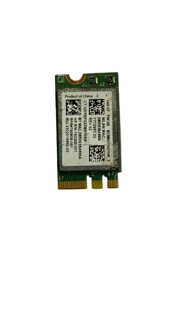 HP Broadcom BCM943142Y Half Mini PCI Wireless Card (Original)