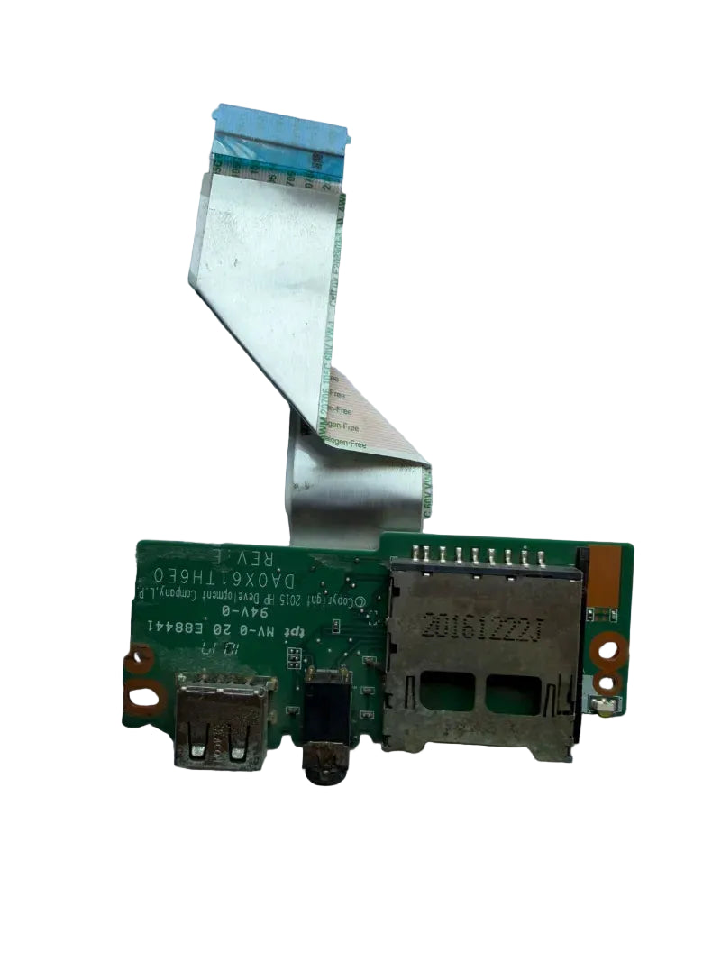 HP ProBook 430 G3 USB Audio Card Reader I/O Board