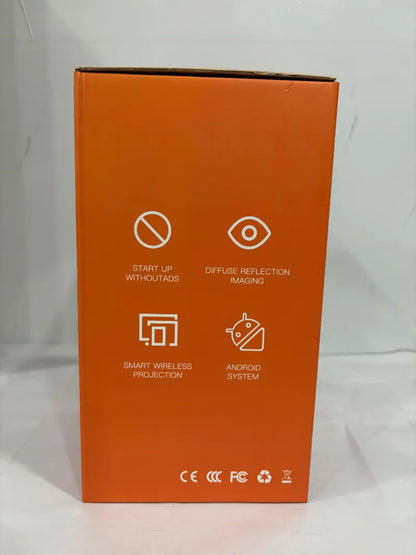 S40 Mini HD Projector with WiFi Bluetooth Android 14 4K Support Portable Smart Projector