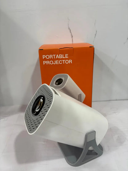 S40 Mini HD Projector with WiFi Bluetooth Android 14 4K Support Portable Smart Projector