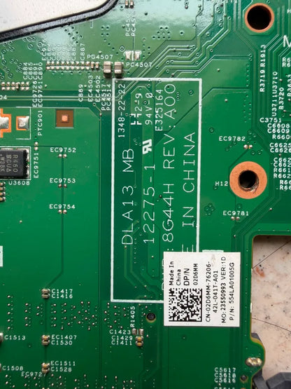 OEM Dell Latitude 3330 Laptop Motherboard Replacement With Core I5 3rd Gen CPU
